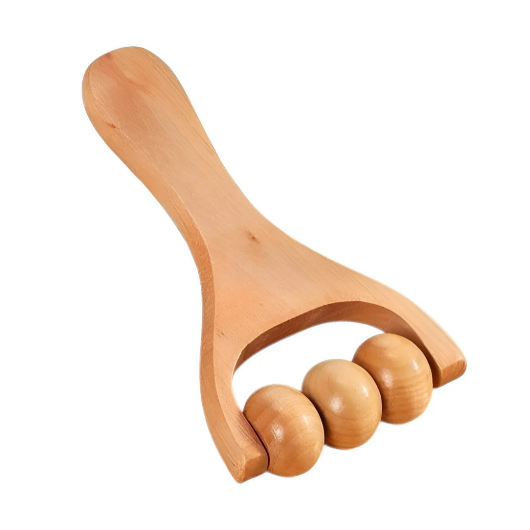 Masajeador Para Brazos Y Cuerpo Madera Terapia