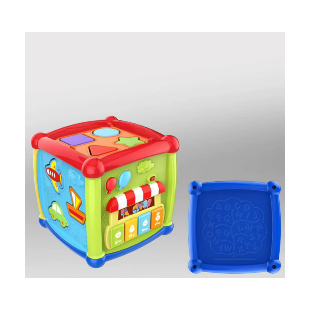 Cubo de Encaje Musical Juego Interactivo Didáctico