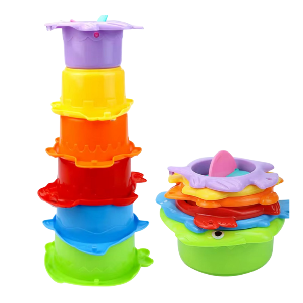 Vasos Apilables Juego Para Bebés Y Niños.
