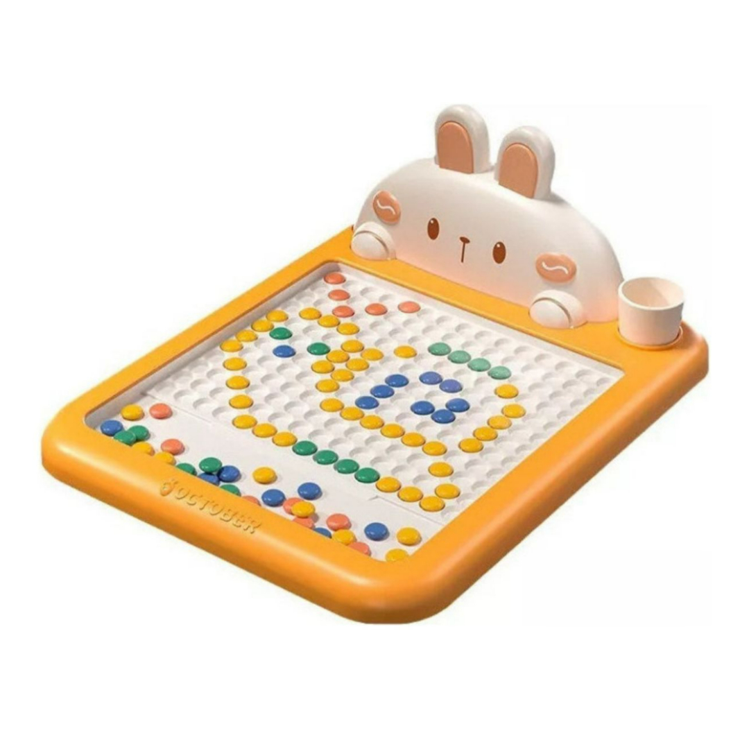 Tablero de dibujo magnético conejito educativo