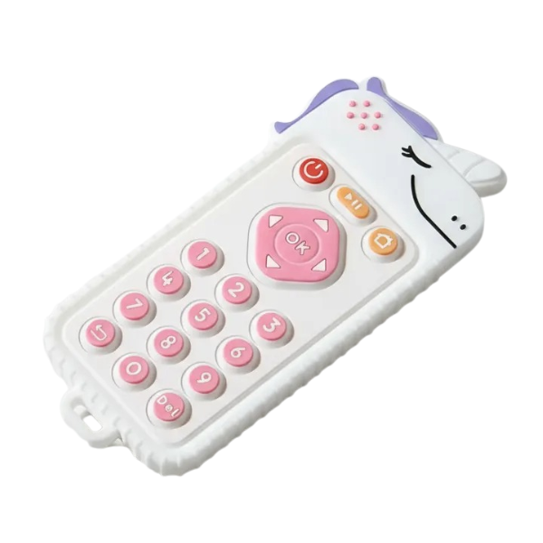 Mordedor Sensorial Silicona Bebé Control Libre Bpa dino