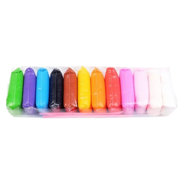 12 Masas Slime Moldeable Colores Surtidos