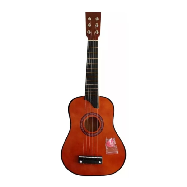 Guitarra De Madera Acústica Para Niños Grande Regalo Feliz