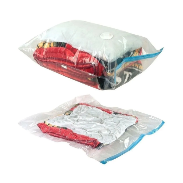 Bolsas Al Vacio Comprimir Ropa Ahorra Espacio