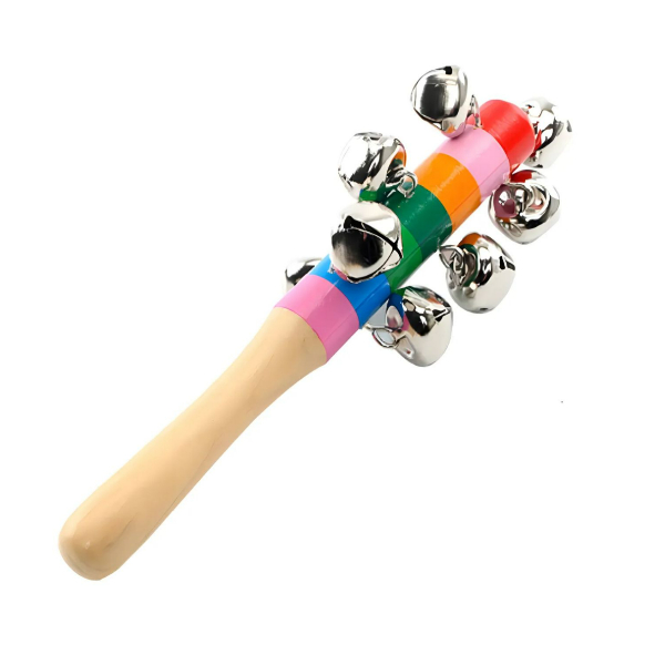 Cascabel De Percusión Madera Escolar