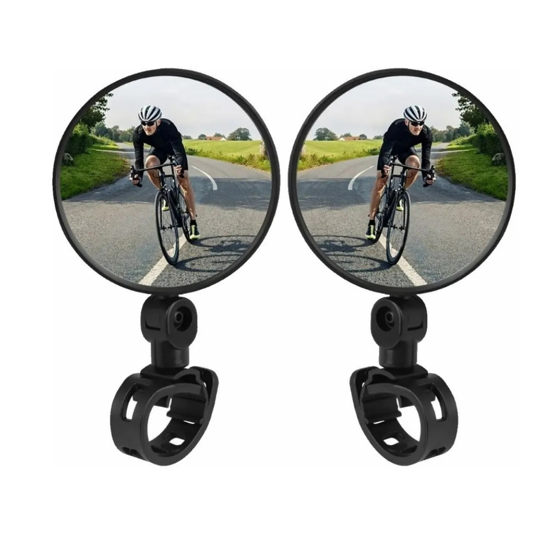Espejo Retrovisor Redondo 360 Bicicleta O Moto Seguridad