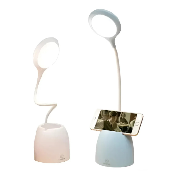 Lámpara Led De Escritorio Parlante Luz De Lectura Bluetooth
