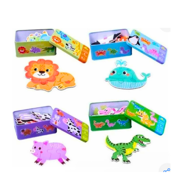 Puzzle Rompecabezas Juguete Didáctico Madera Niños/niñas