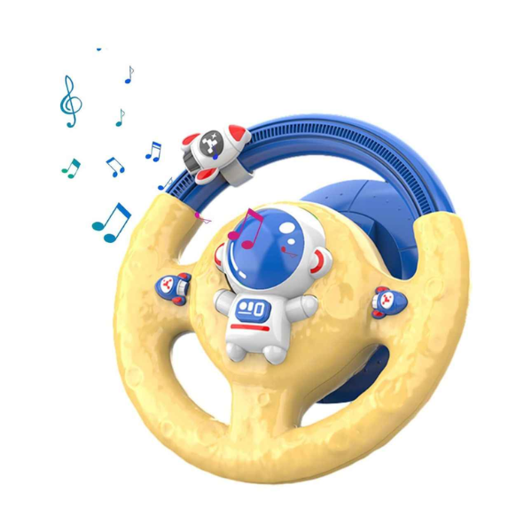 Manubrio Con Luz Y Sonido Juguete Volante Musical