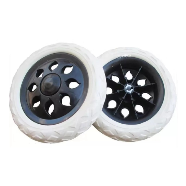 Pack De 2 Ruedas De Carrito De Feria , Compras (repuestos)