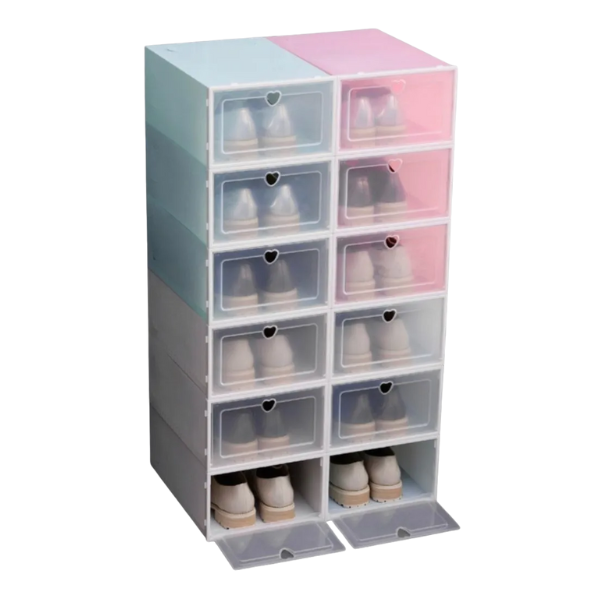 Cajones Organizadores De Zapatos  Pack Con 12 Unidades