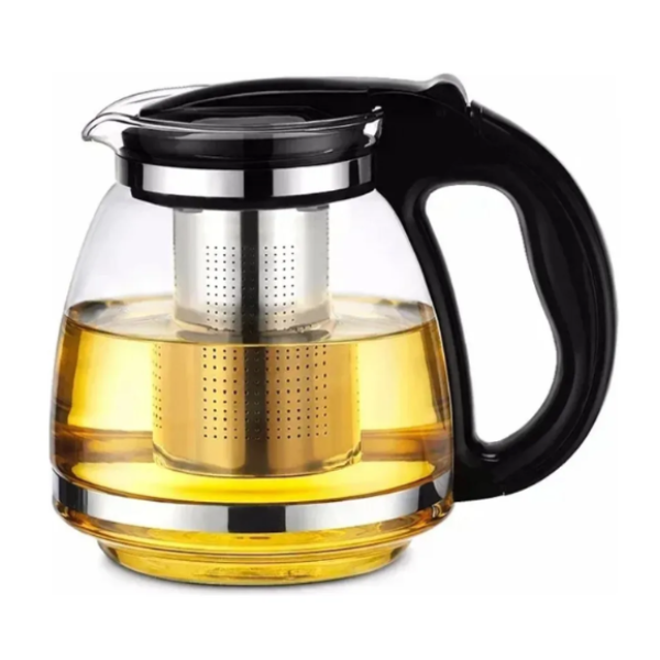 Hervidor infusor de vidrio de 750 ml  tetera de cocina
