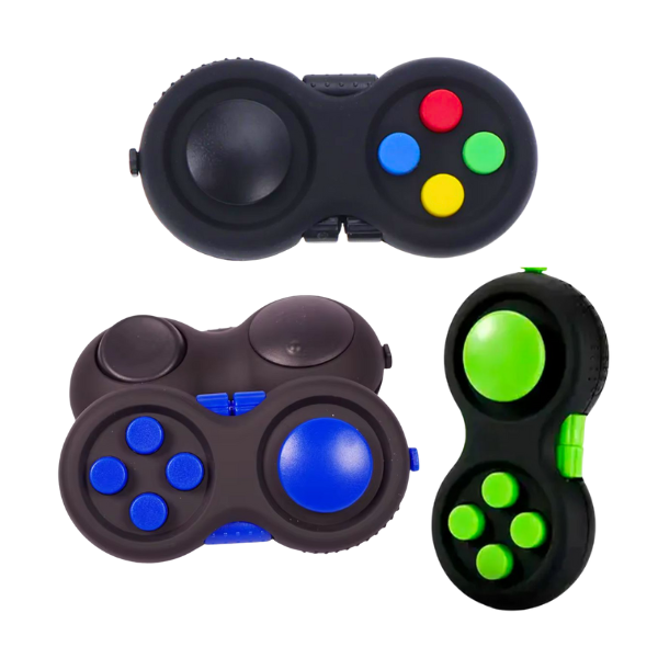 Juego Sensorial Multifuncional Antiestrés Con Botones