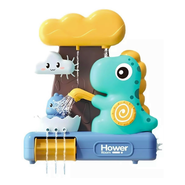 Regadera Rociador De Baño Para Bebes Dinosaurio Juego Ducha