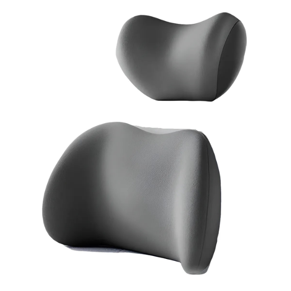 Reposacabezas+respaldo Para Asiento De Auto Cojin De Cuello
