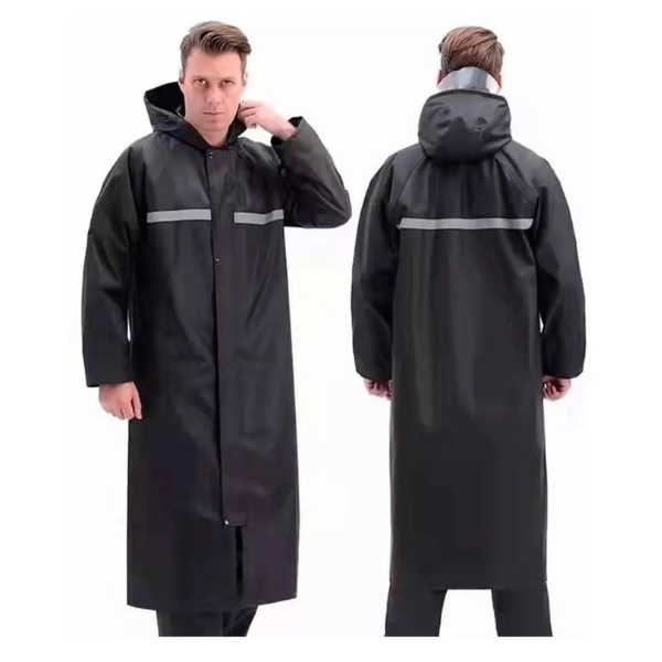 Poncho Resistente Impermeable Pvc Capa Para La Lluvia