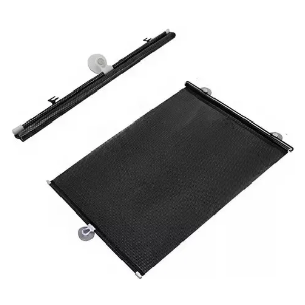 Parasol Quitasol Retractil Enrollable Parabrisas 125x50cm