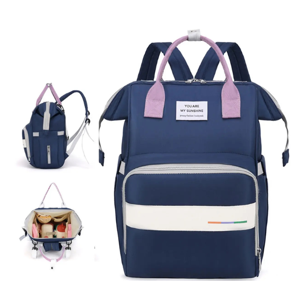 Mochila Maternal Impermeable Con Accesorios