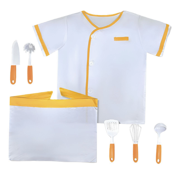Juego Chef De Cocina Para Niño Rol De Chef Disfraz