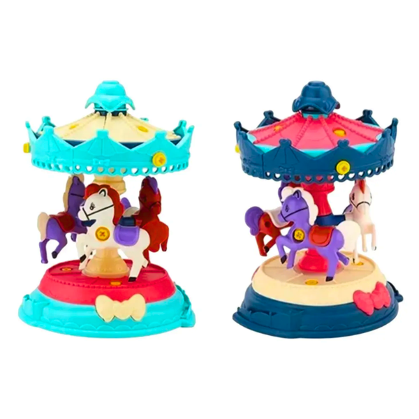 juego sensorial interactivo carrusel armable