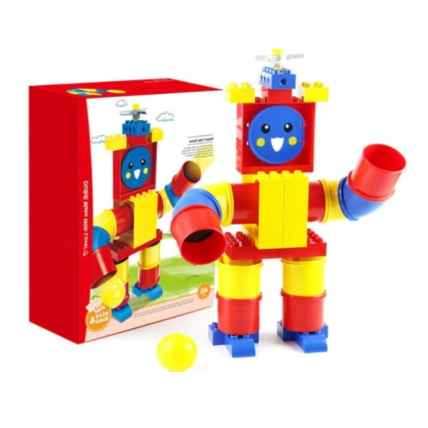 Robot Armable Juego de construcción Bloques Tuberías