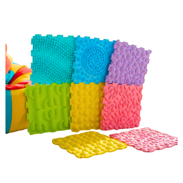 Set Tapetes Alfombras Sensoriales Con Texturas