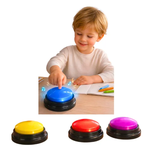 Botón Grabador De Voz Niños Desarrollo Lenguaje