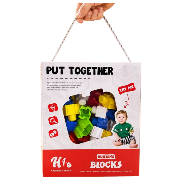 Bloques Armables Didácticos Para Niños Sensorial Colores