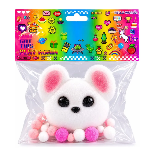 Squishy Perrito Frances Blanco Anti Estrés Sensorial
