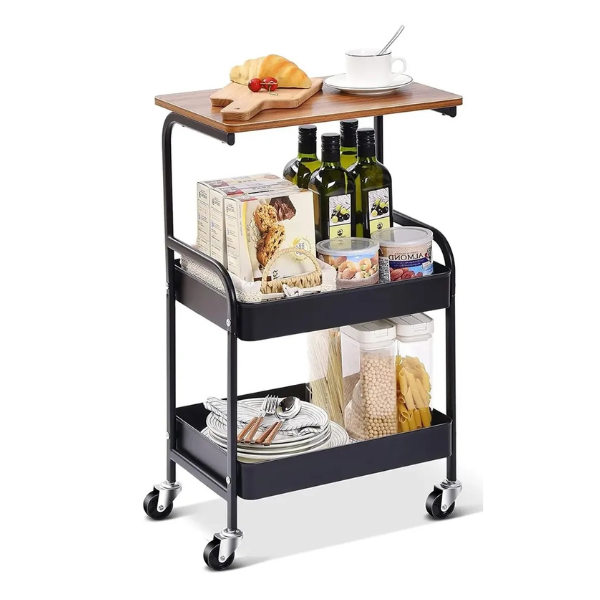 Carrito Carro Organizador Ruedas Multiuso 3 Niveles