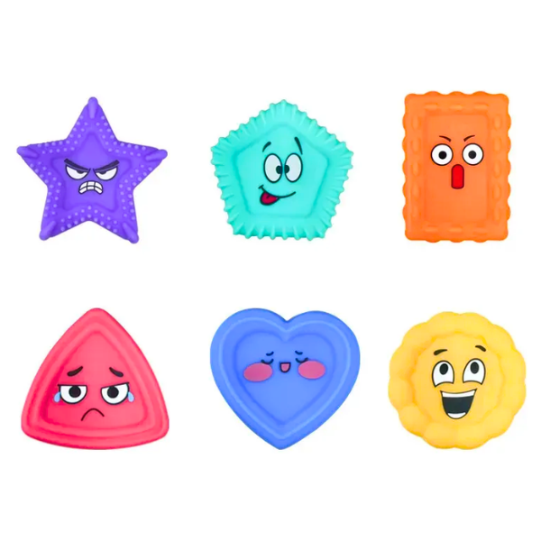 Piedras Sensoriales Emociones Y Figuras Geométricas