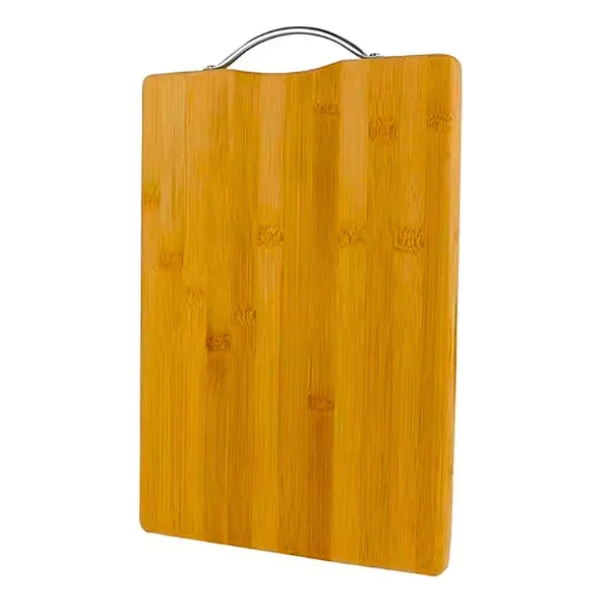 Tabla Para Picar Y Cortar De Madera Doble Cara Con Agarre
