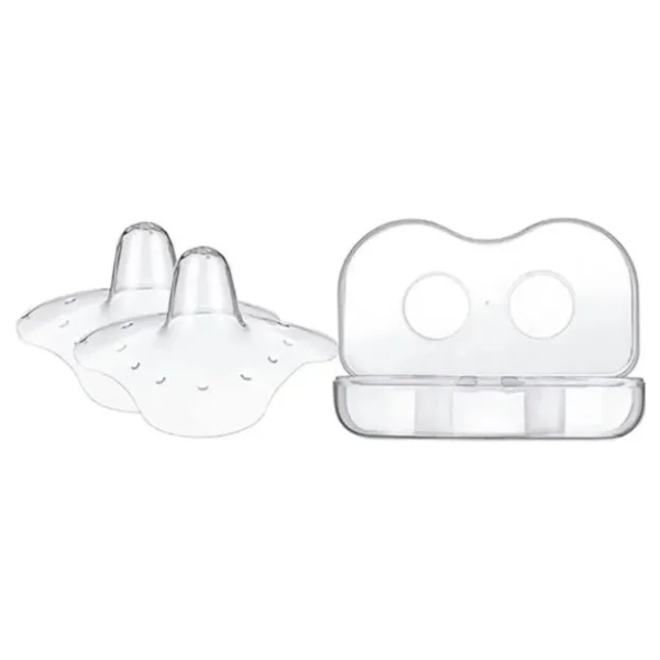Pezoneras Para Lactancia Silicona Ultra Delgadas Caja