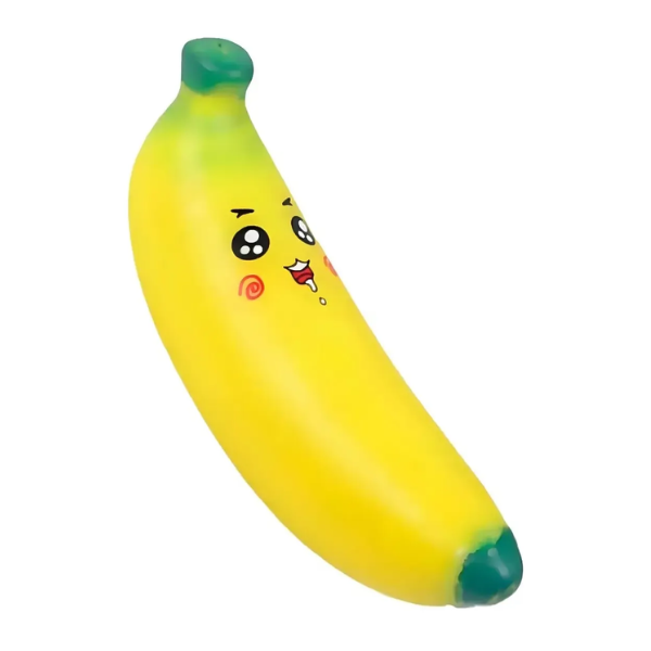 Squishy Banana Plátano Juguete Sensorial Antiestrés