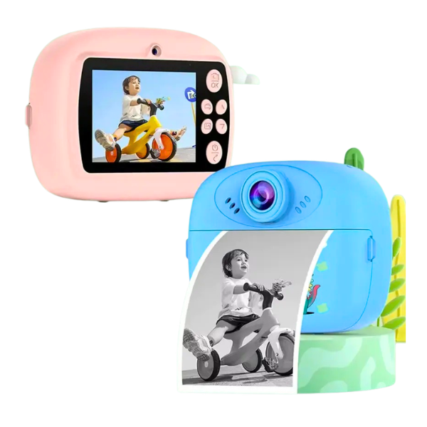 Cámara Instantánea Para Niños Cámara Con Impresora