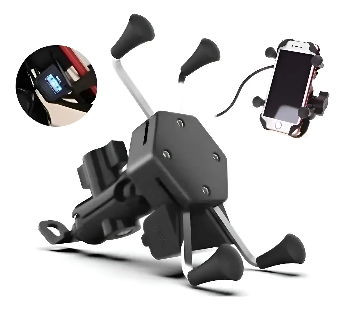 Porta Celular Para Moto Soporte Tipo X Motocicleta