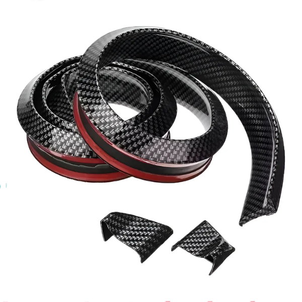 Spoiler Lip Trasero Universal Carbono auto