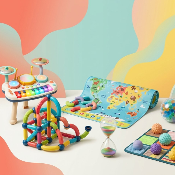 Juguetes y Accesorios para Estimulación y Crecimiento Infantil