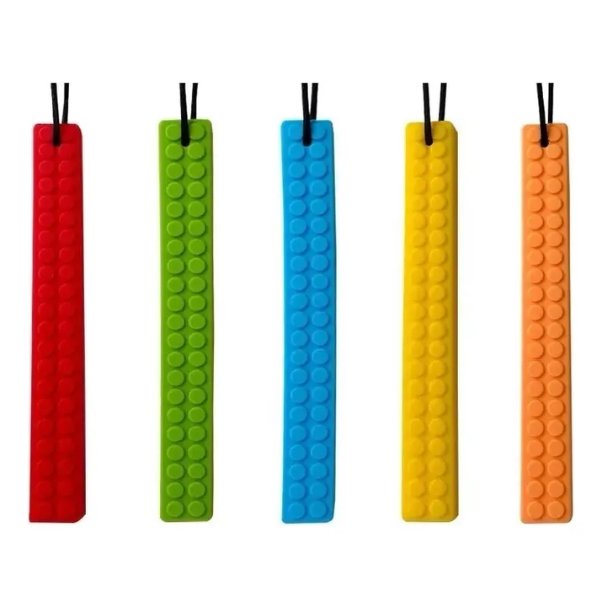 Juguete Sensorial Barra Silicona Flexible Antiestrés