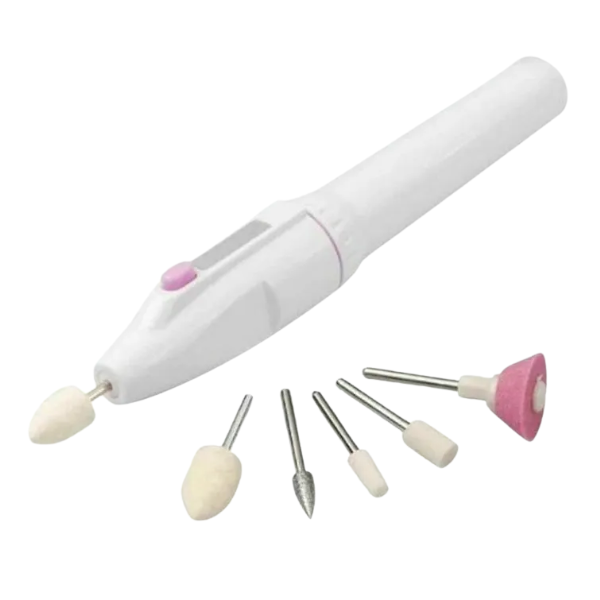 Lima Eléctrica Uñas Kit Puntas Manicure Pedicure