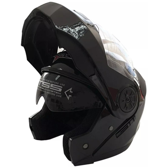 Casco abatible para moto motociletas certificado, mica uv