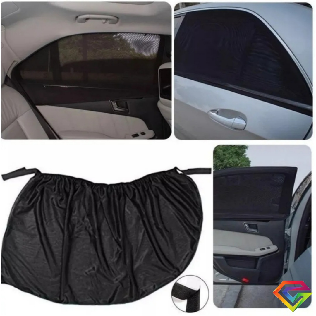 Parasol Ventana De Malla Para Coche Protección UV Cortina Carro Funda  Magnético