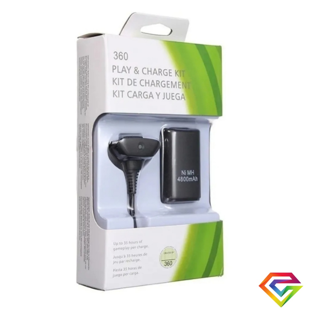 Kit de cargador xbox batería cable cargador 