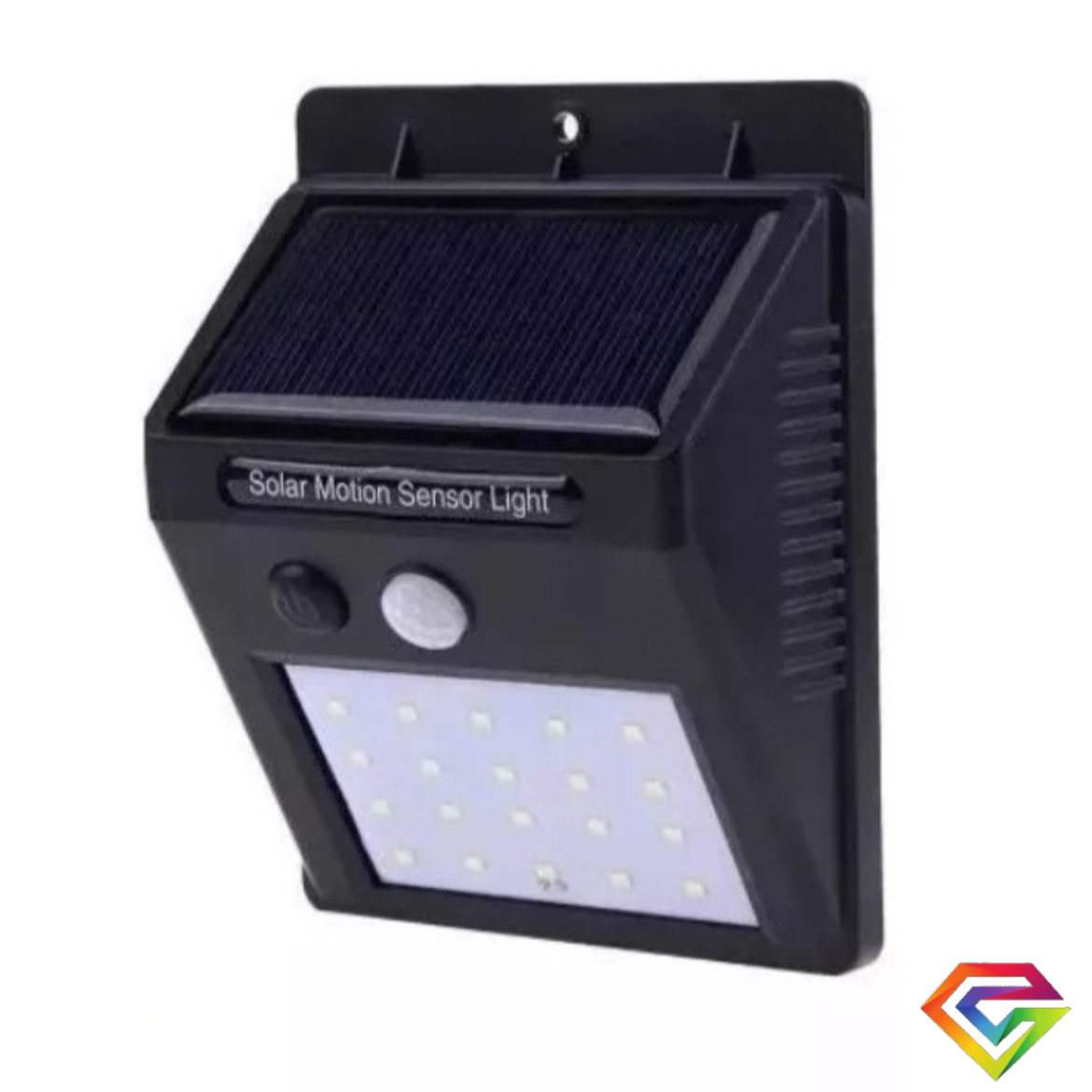 Foco Led Solar Con Sensor De Movimiento Exterior 4w Unidad