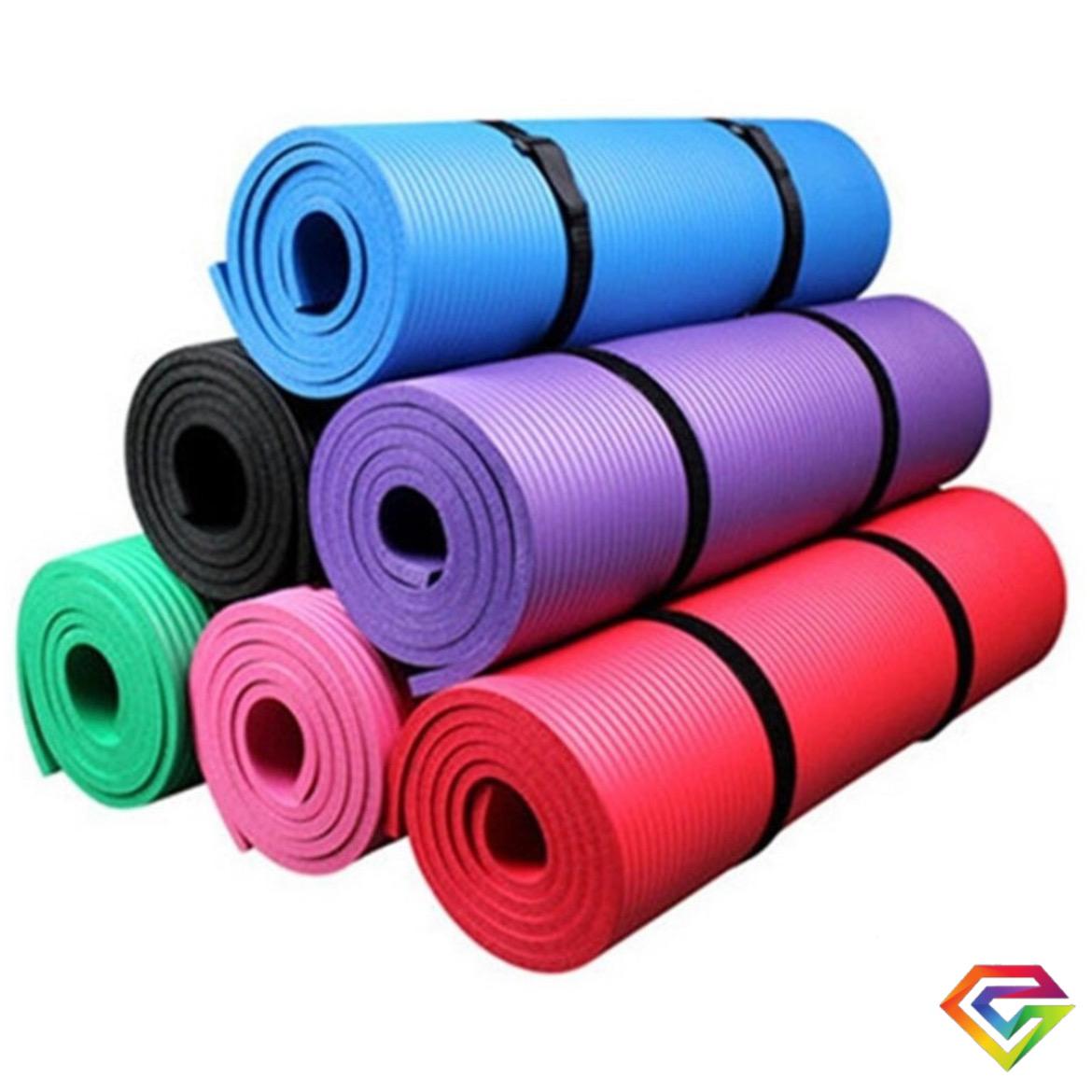 Mat De Yoga Alfombra Espesor 10mm Extra Resistente,(gruesa)