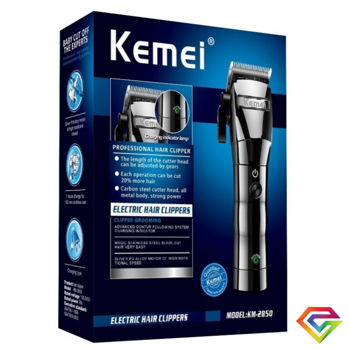 Máquina de afeitar cortadora de cabello profesional km-2850