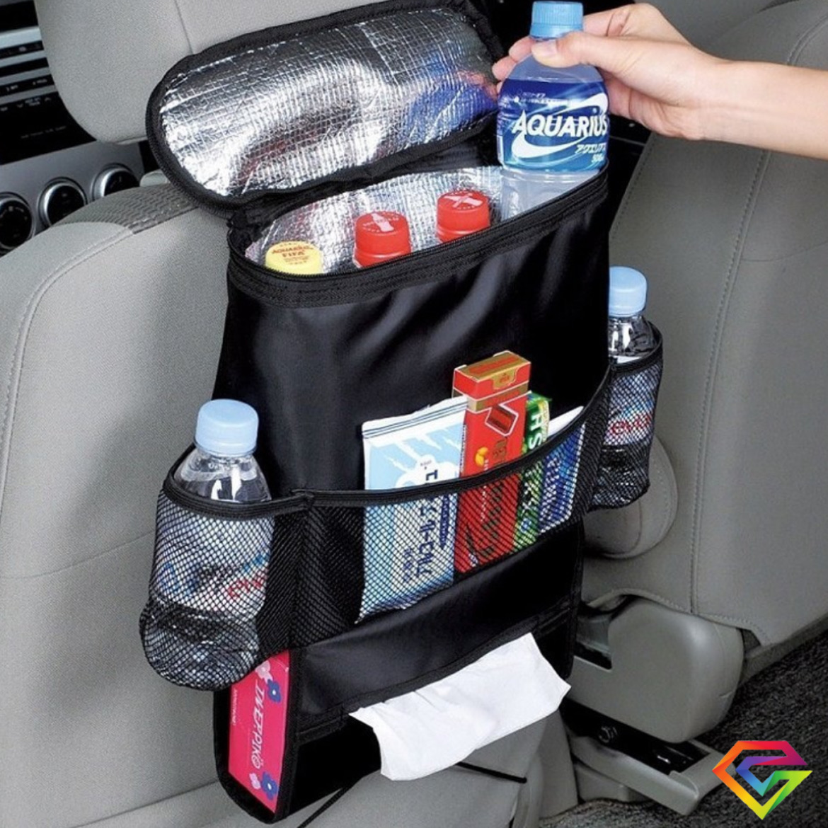 Organizador Bolso Con Cooler Maletero Viajes Para Vehículos