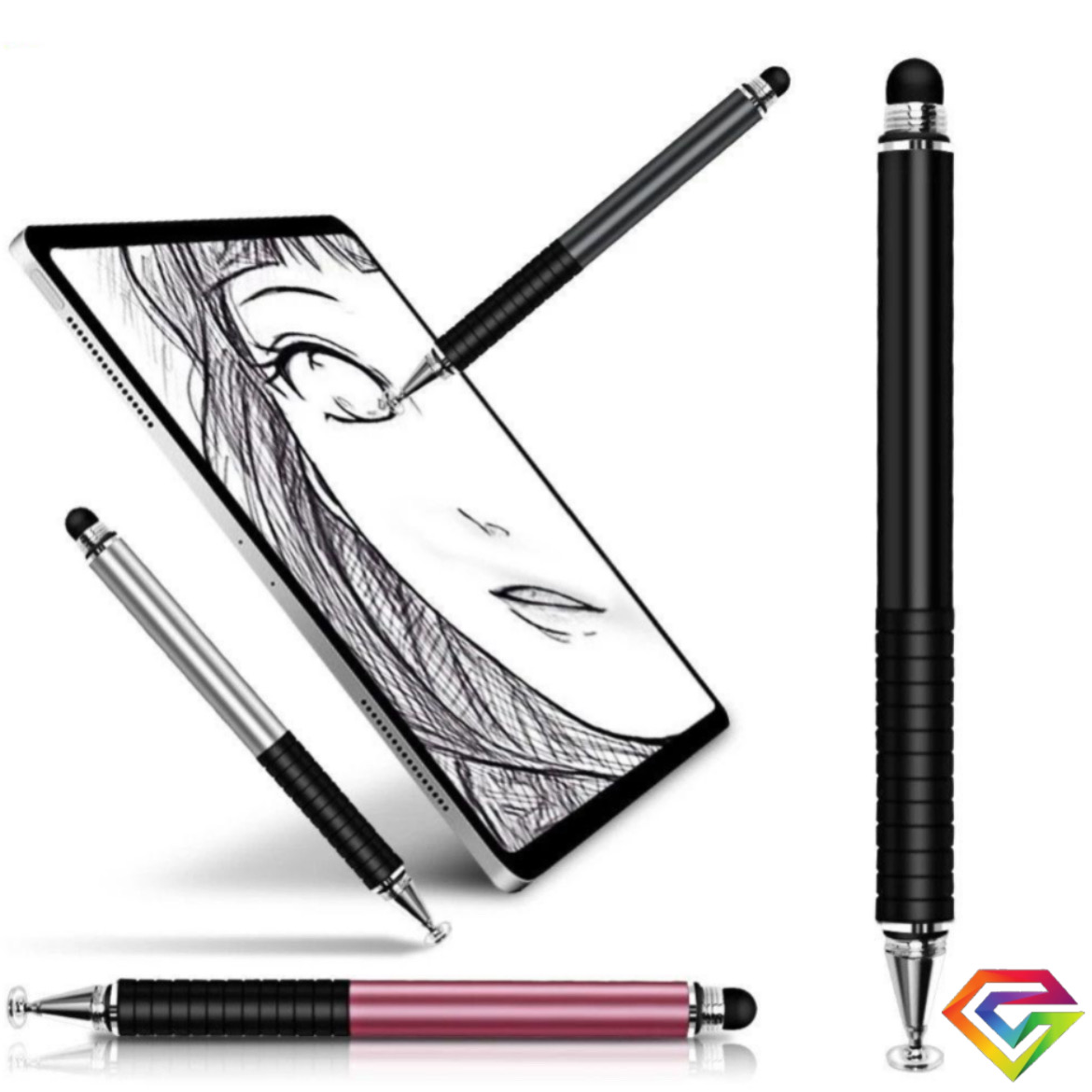 Lapiz Stylus Tactil Precision Punta Fina Smartphone Tablet