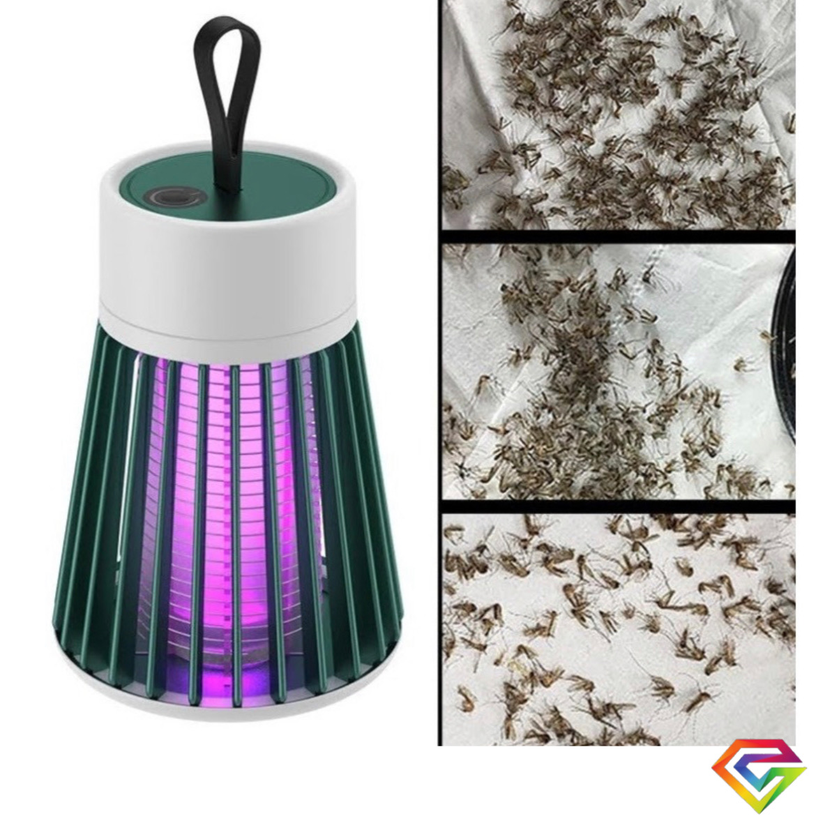 Lampara Mata Insectos Electrocutador Mata Zancudos Mosquitos