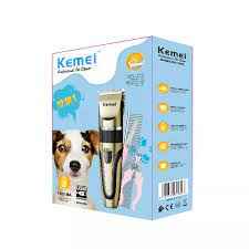 Máquina Afeitadora Cortadora De Pelo Para Mascotas Kemei KM-1056